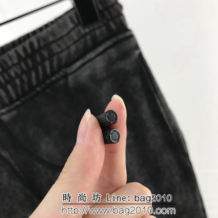 OFF-white18秋冬新款 做舊3D素描印花 衛褲 男女同款 ydi1318
